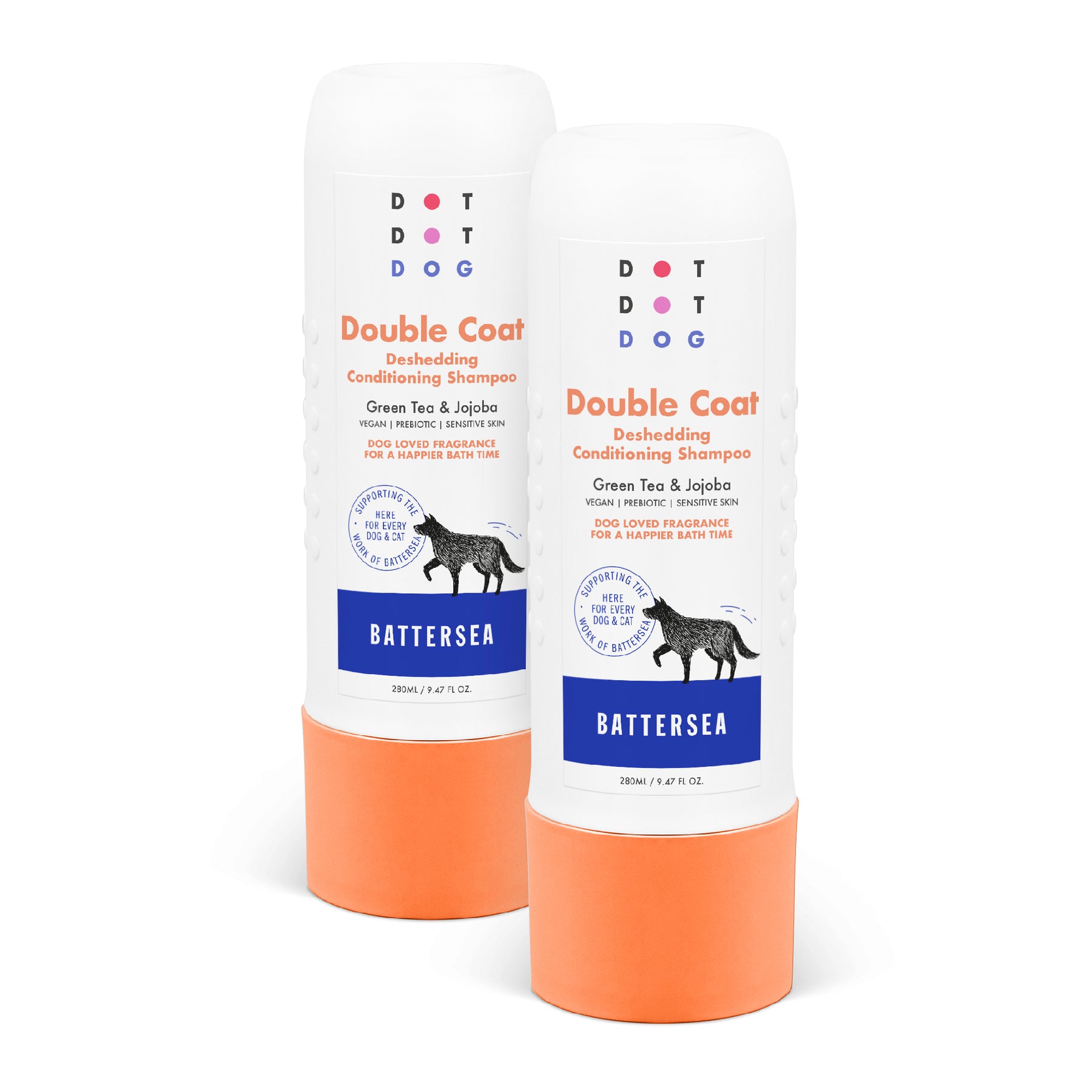 Battersea Deshedding for Double Coat Dog Shampoo