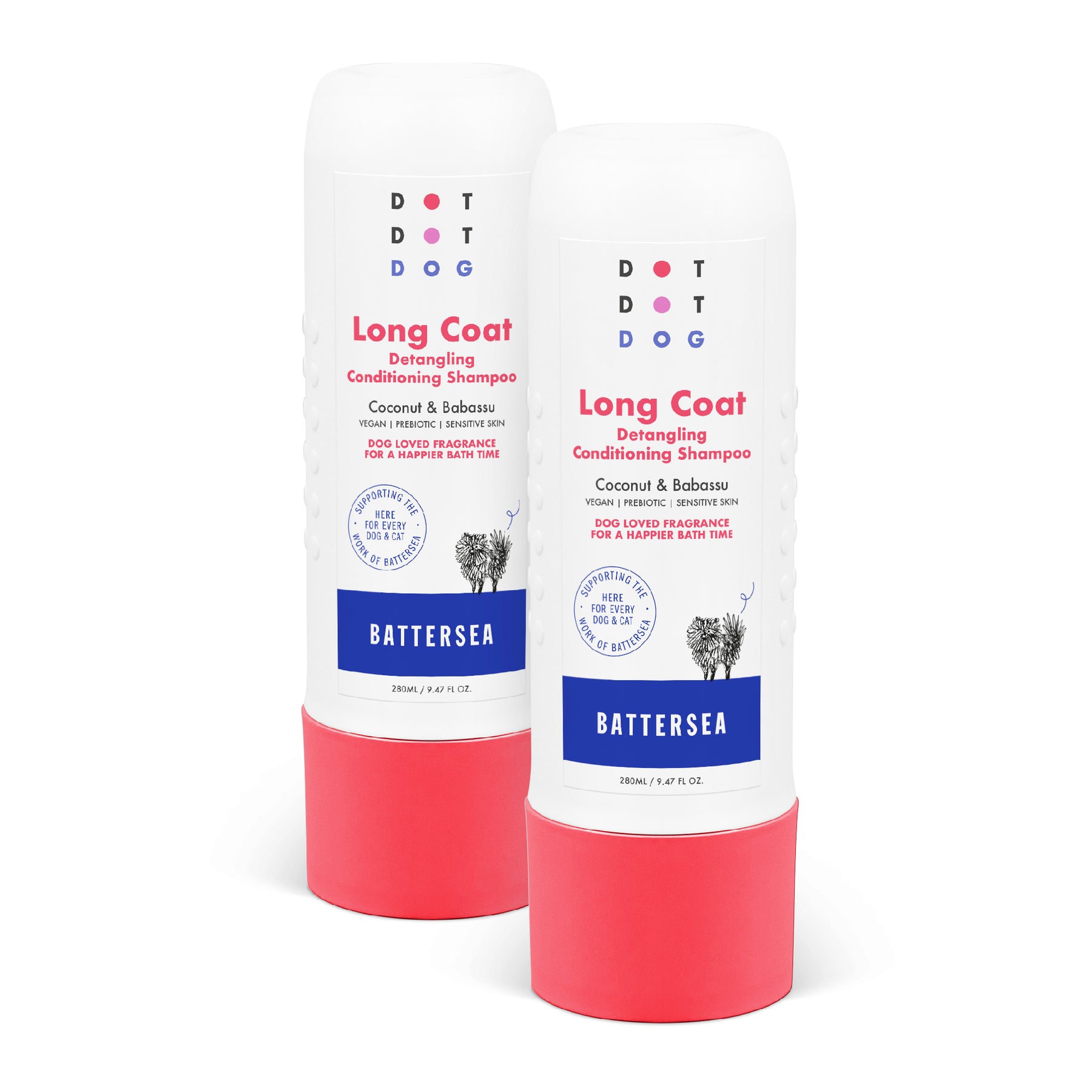 Battersea Detangling for Long Coat Dog Shampoo