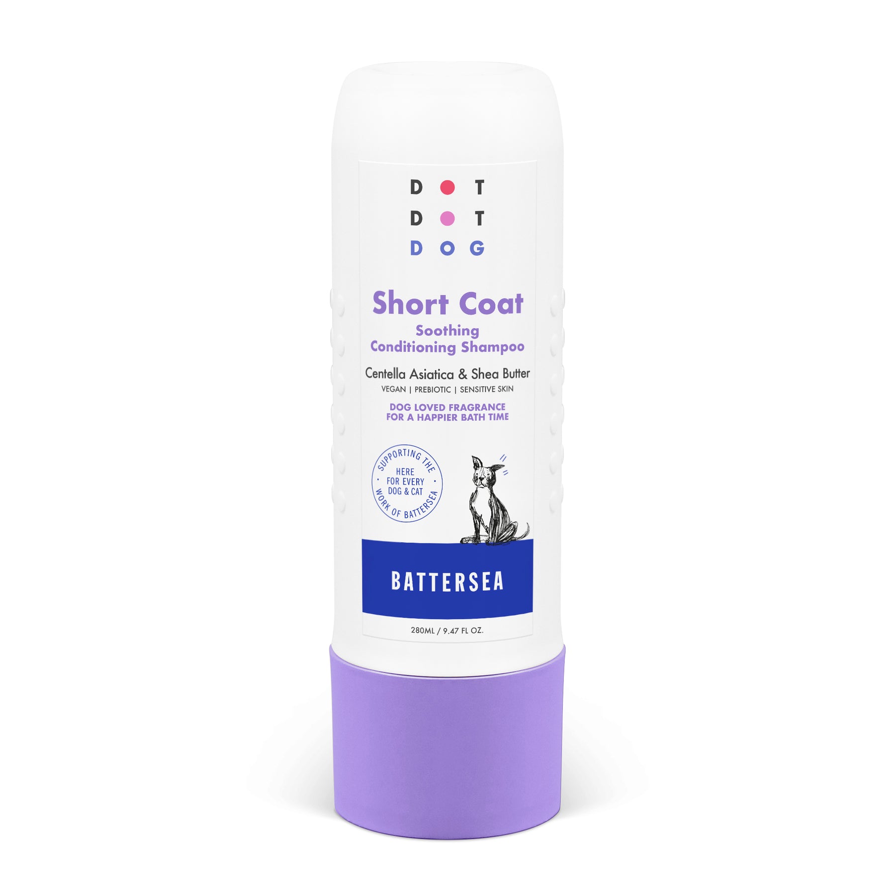 Battersea Soothing for Short Coat Dog Shampoo