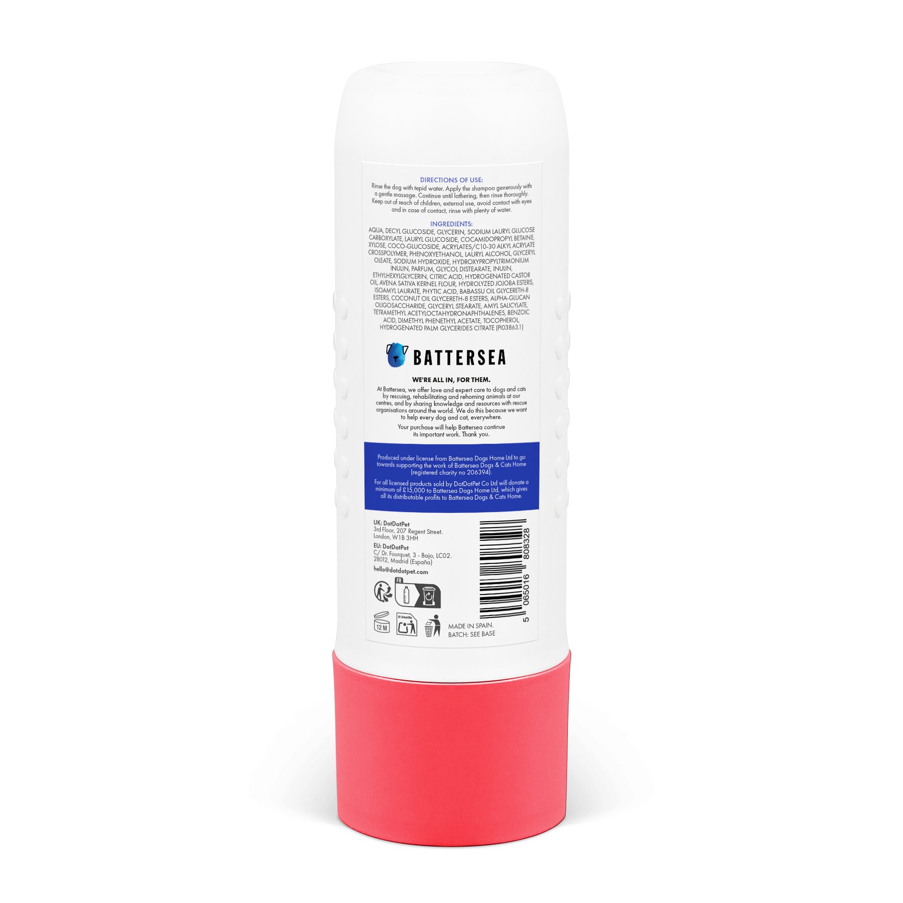 Battersea Detangling for Long Coat Dog Shampoo