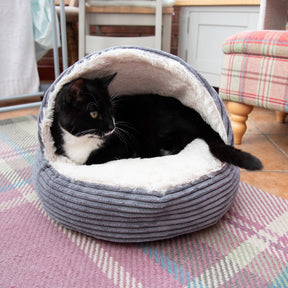 Rosewood 40 Winks Jumbo Cord Cosy Cat Cave