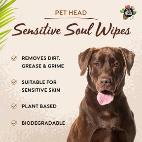 Pet Head Sensitive Soul Wipes