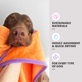 DotDotPet Bamboo Bath Towel Large 75cm