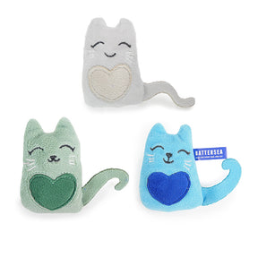 Battersea Catnip Cats Cat Toy 3pc