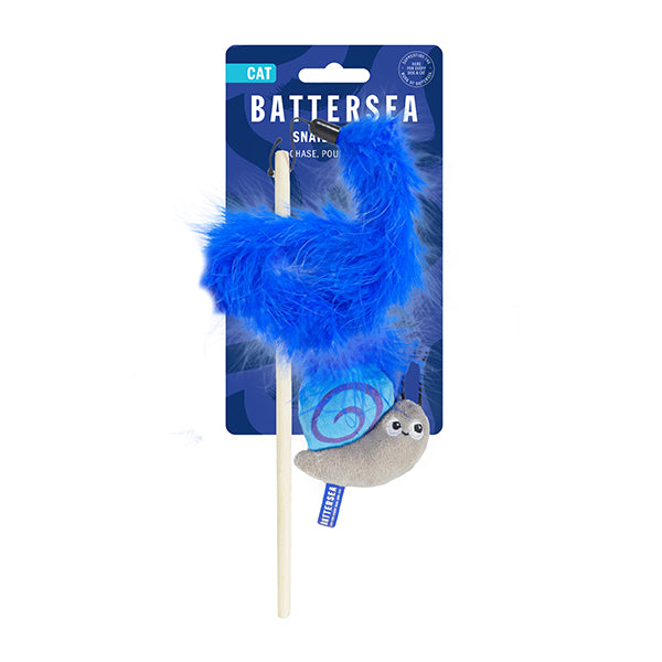 Battersea Bugs Snail Teaser Cat Toy
