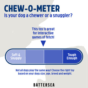 Battersea Rubber Ball Animals Dog Toy 2pc