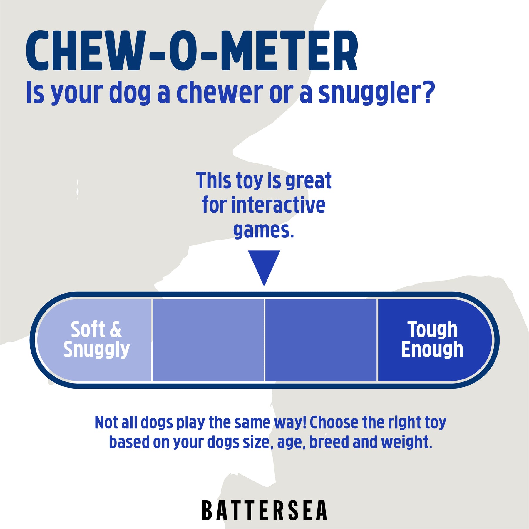 Battersea Foam Frisbee Dog Toy