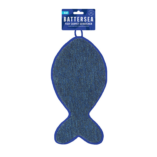 Battersea Fish Shaped Cat Scratcher Mat