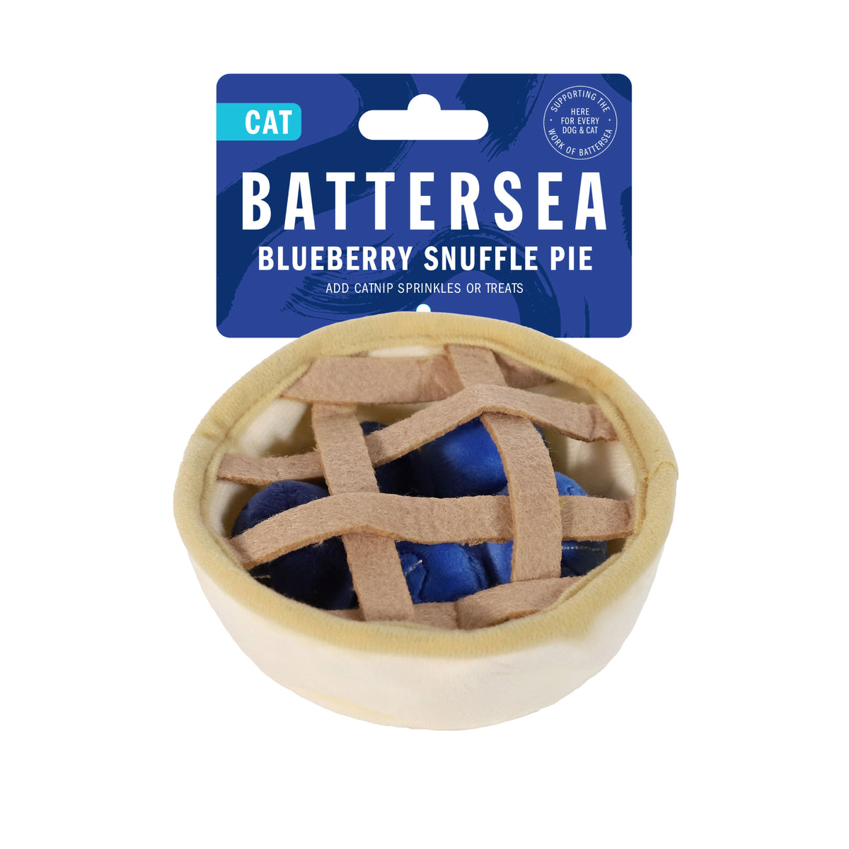 Battersea Blueberry Snuffle Pie Cat Toy