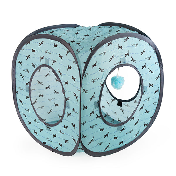 Battersea Pop Up Play Tent & Tunnel for Cats