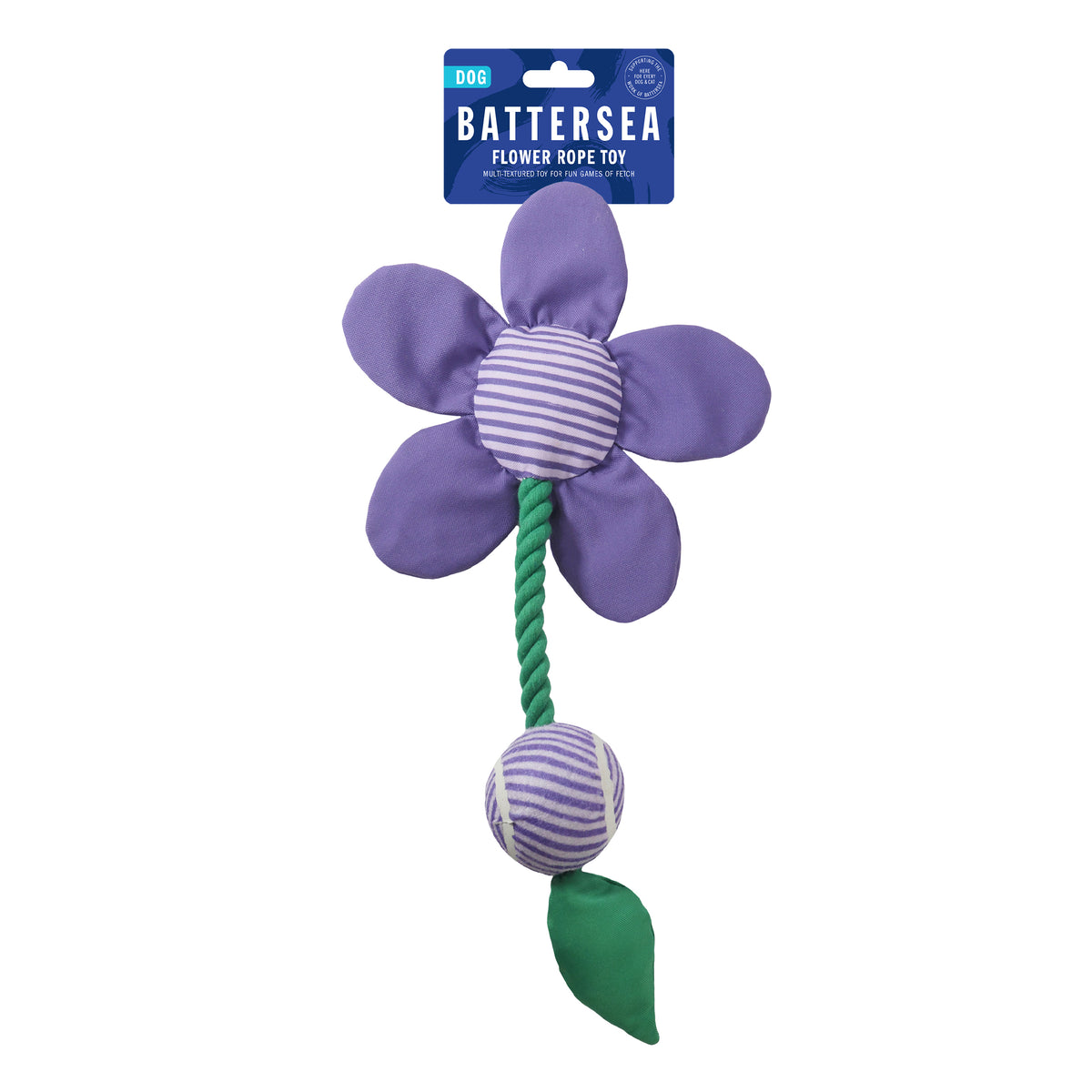 Battersea Flower Tug Dog Toy