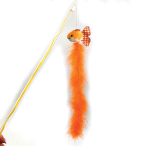 Tabby Patch Extra Long Goldfish Cat Teaser
