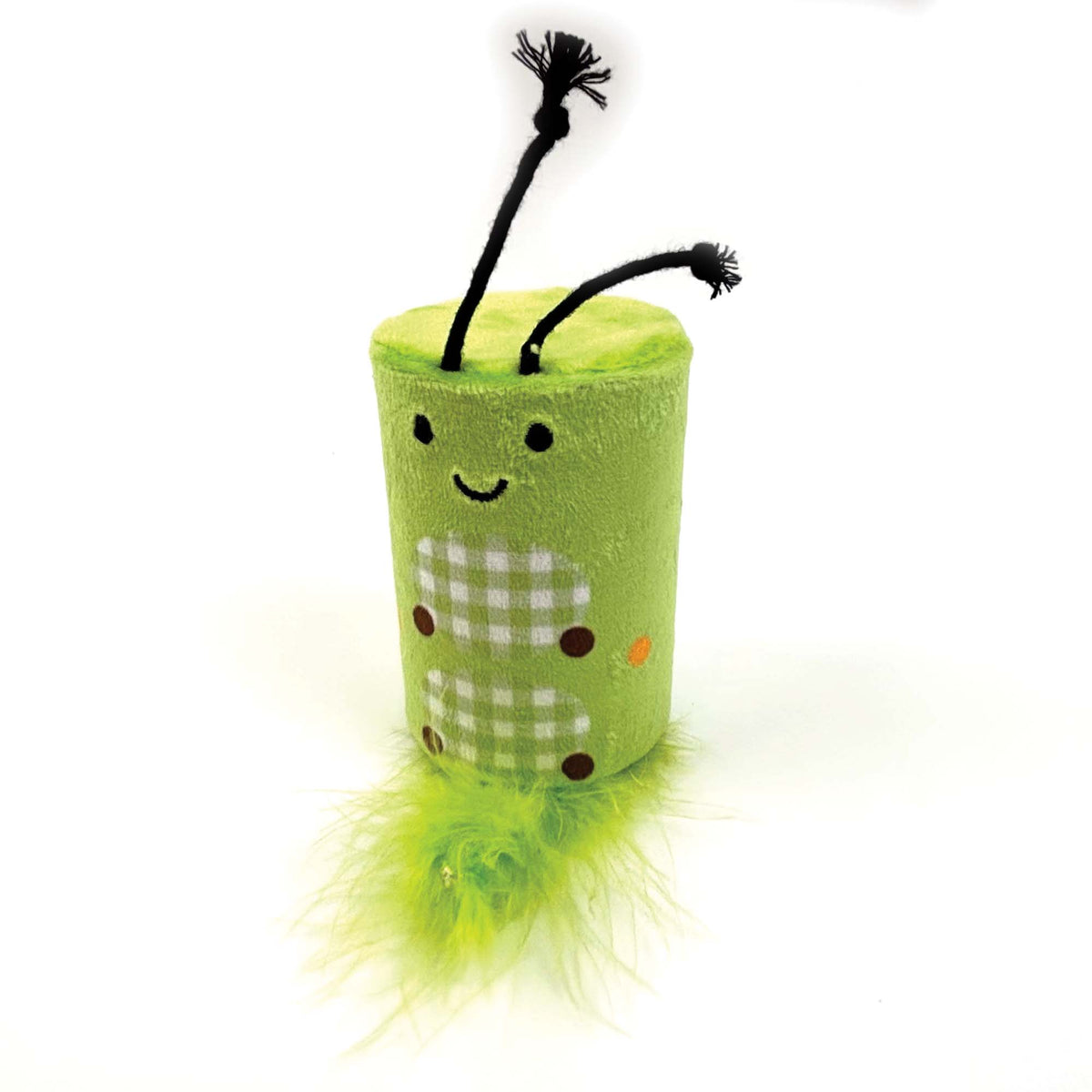 Tabby Patch Caterpillar Rattle Roll Cat