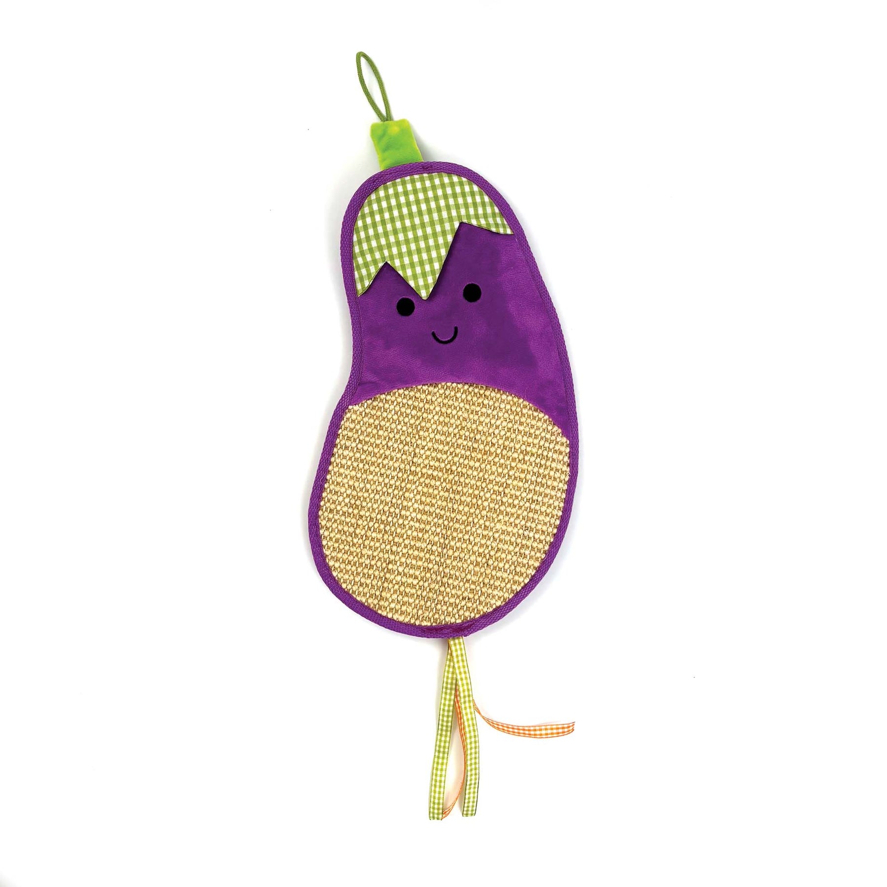 Tabby Patch Aubergine Door Hanger Cat Scratcher