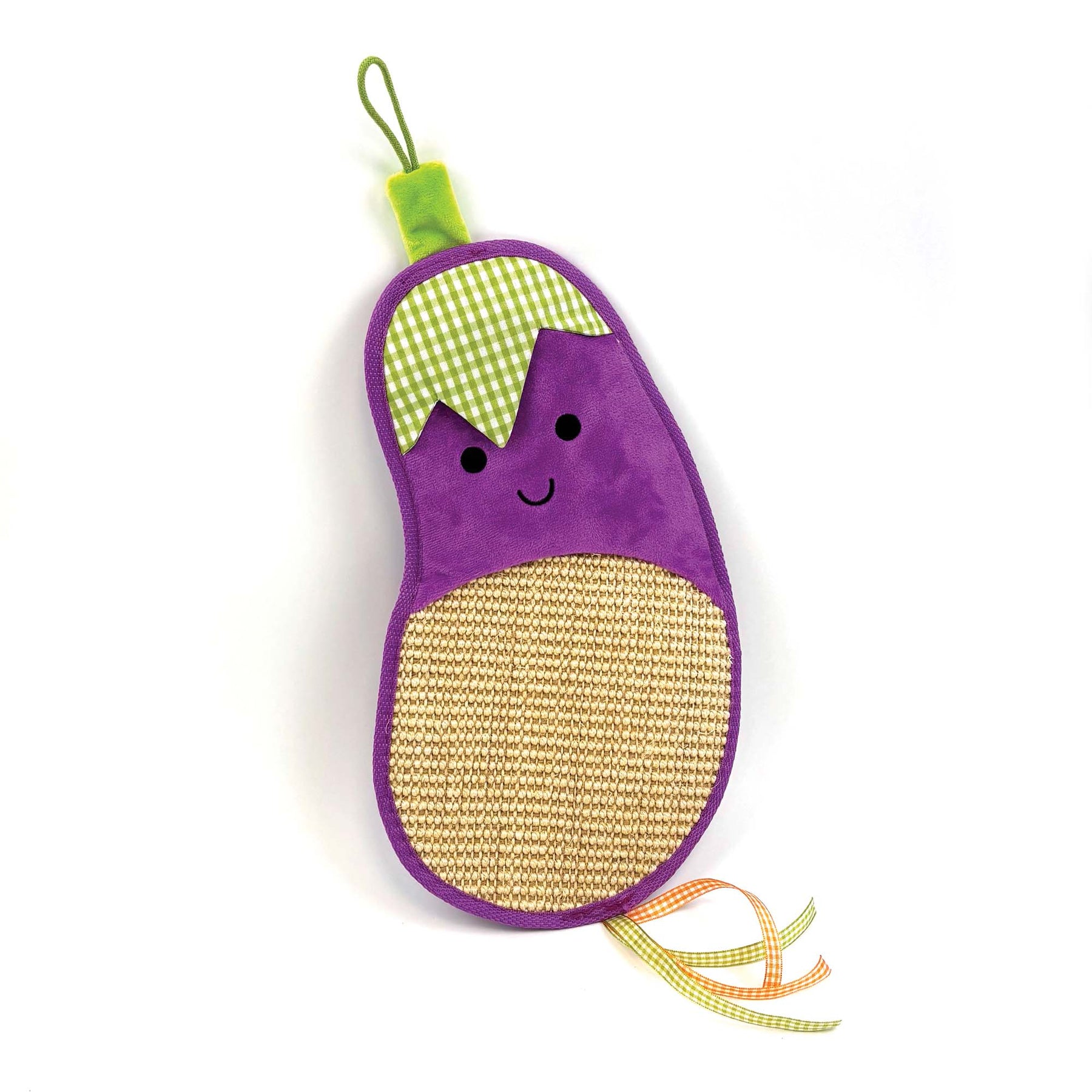 Tabby Patch Aubergine Door Hanger Cat Scratcher