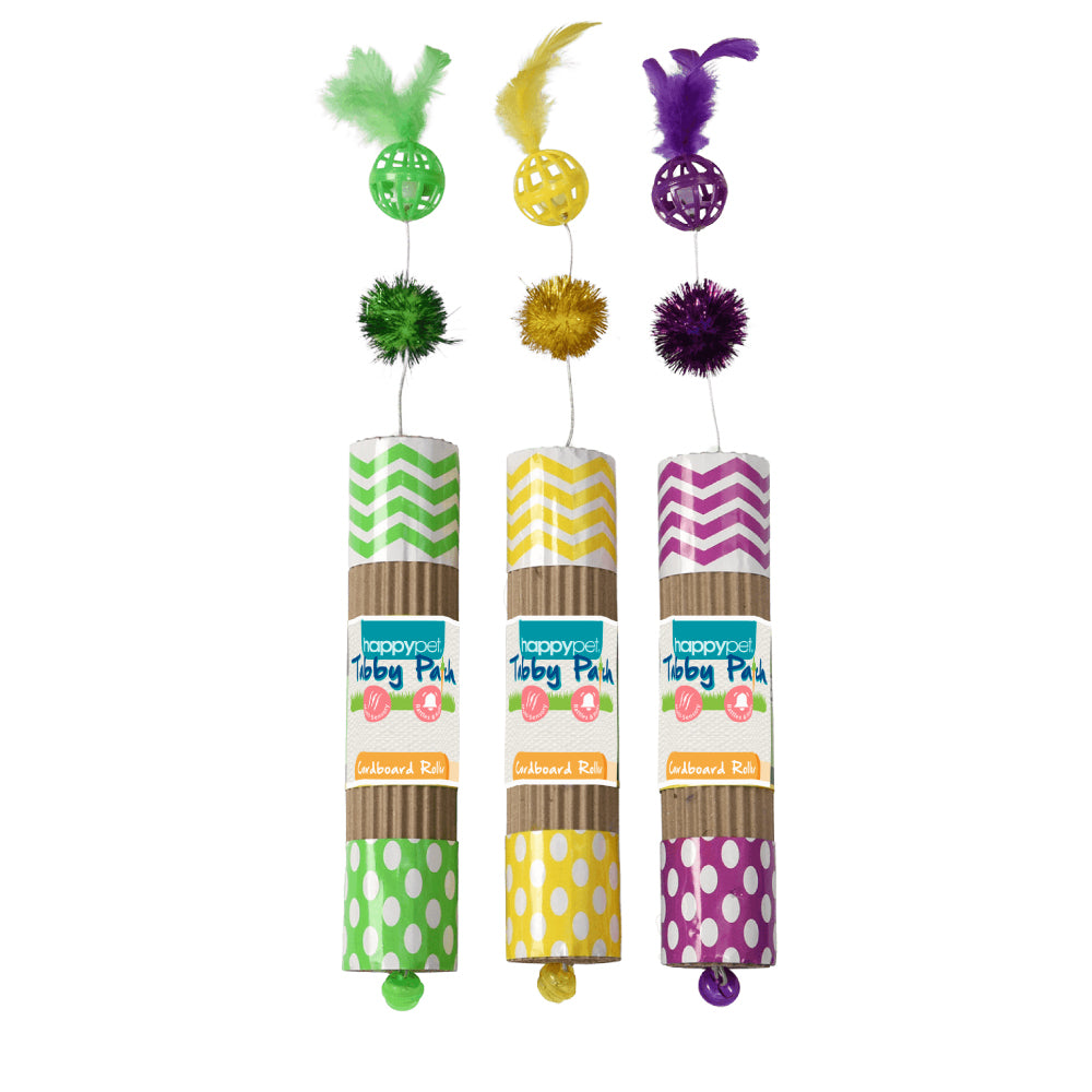 Tabby Patch Cardboard Roller