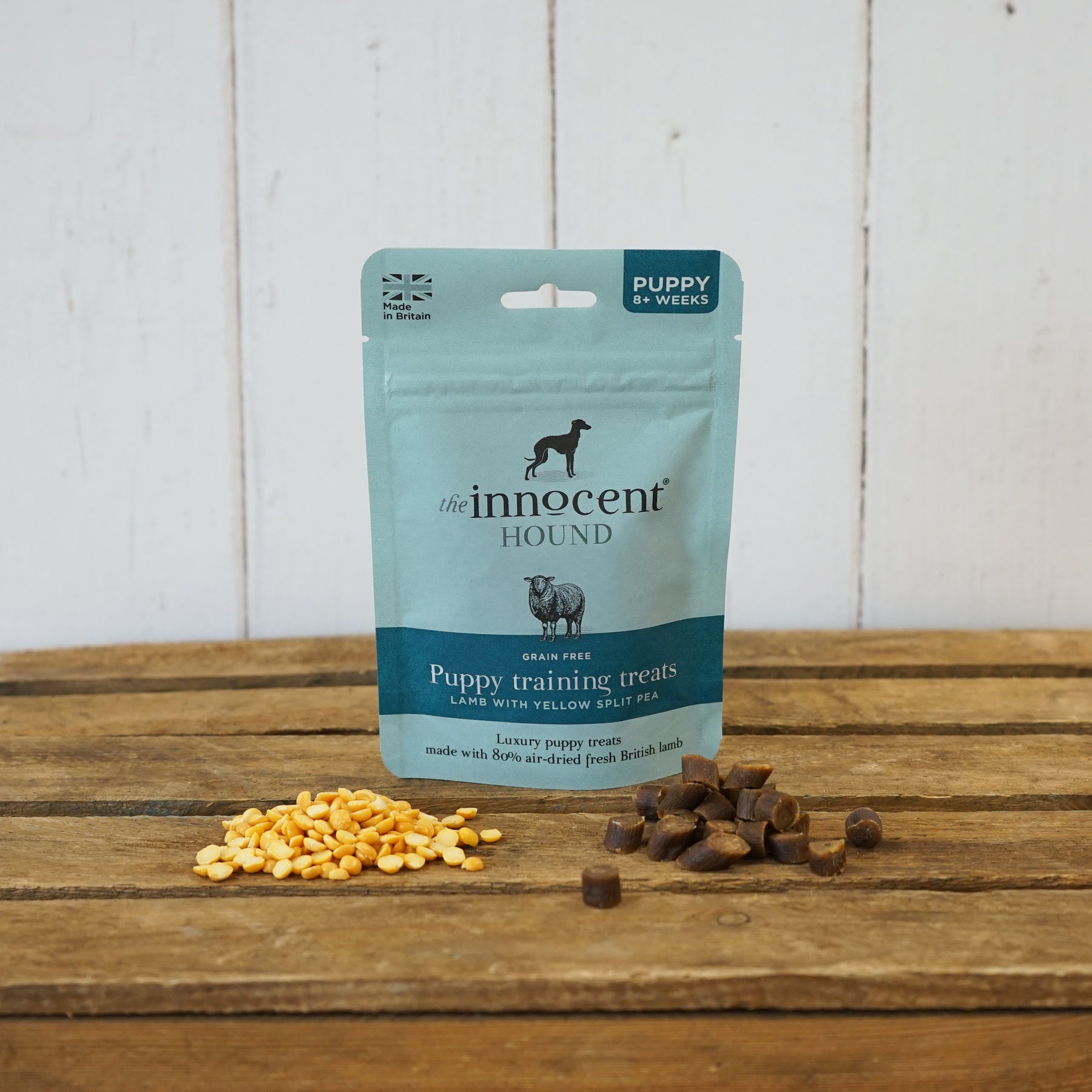 Innocent Hound Puppy Training Treats Lamb with Yellow Split Pea