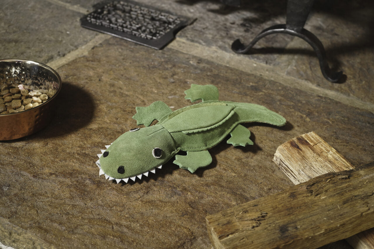Zoon Ledergator TuffToy Dog Toy