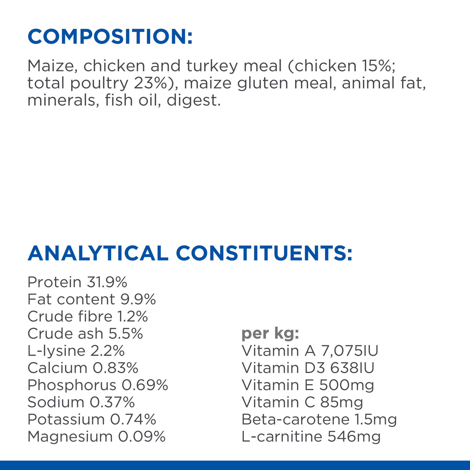 Hill's™ Science Plan Sterilised Adult Dry Cat Food with Chicken