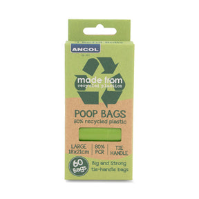 Made from Poop Bags 4 Rolls 60 Bags