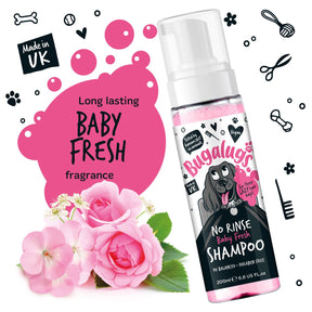 Bugalugs No Rinse Baby Fresh Dog Shampoo
