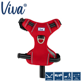 Viva Exercise & Travel Harness Red (4 sizes)