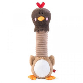 Zoon Necky Friends Hen Dog Toy