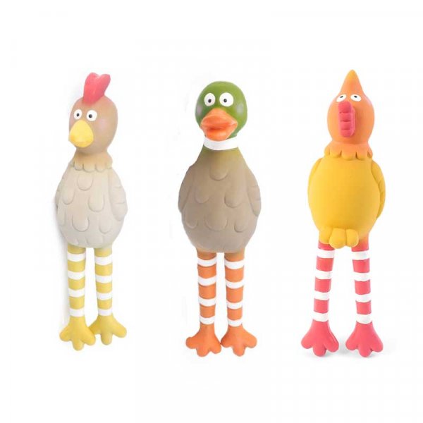 Zoon Latex Squawker Dog Toy