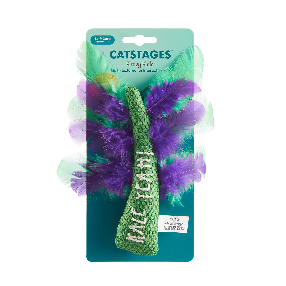 Nina Ottosson Catstages Krazy Kale Cat Toy