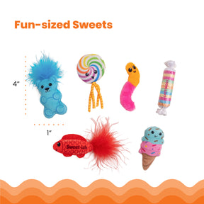 Nina Ottosson Catstages Kitty Sweet Treats 6 pack Cat Toys