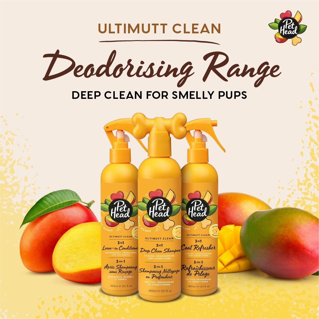 Pet Head Ultimutt Clean 3-in-1 Deep Clean Shampoo