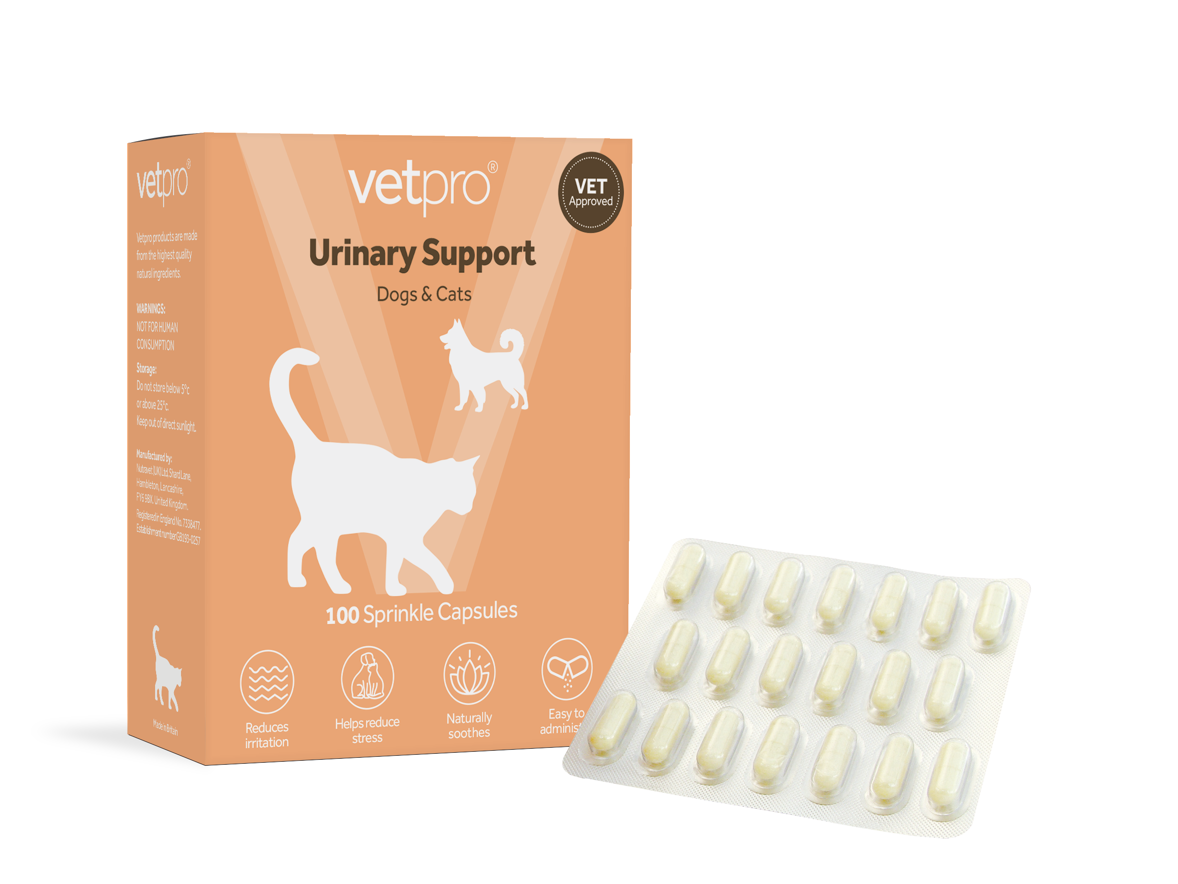 Support Your Pet’s Urinary Health – Vetpro Triple Action Capsules