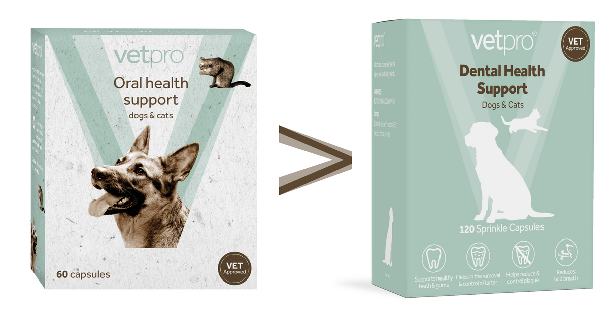 Vetpro Oral Health Support - 60 capsules