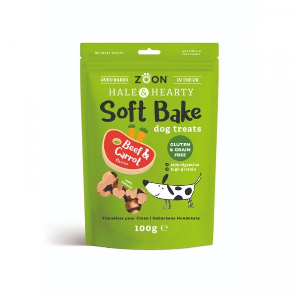 Zoon Soft Bake Beef & Carrot Treats