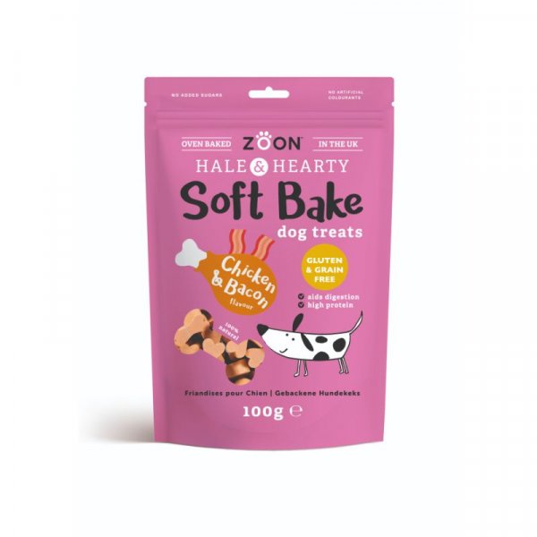 Zoon Soft Bake Chicken & Bacon Treats