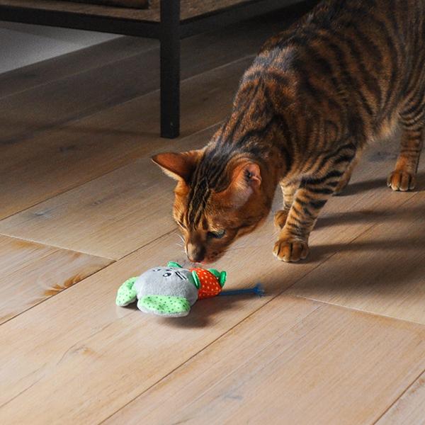 Little Nippers Mighty Mouse Kitten Toy