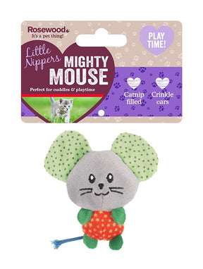 Little Nippers Mighty Mouse Kitten Toy