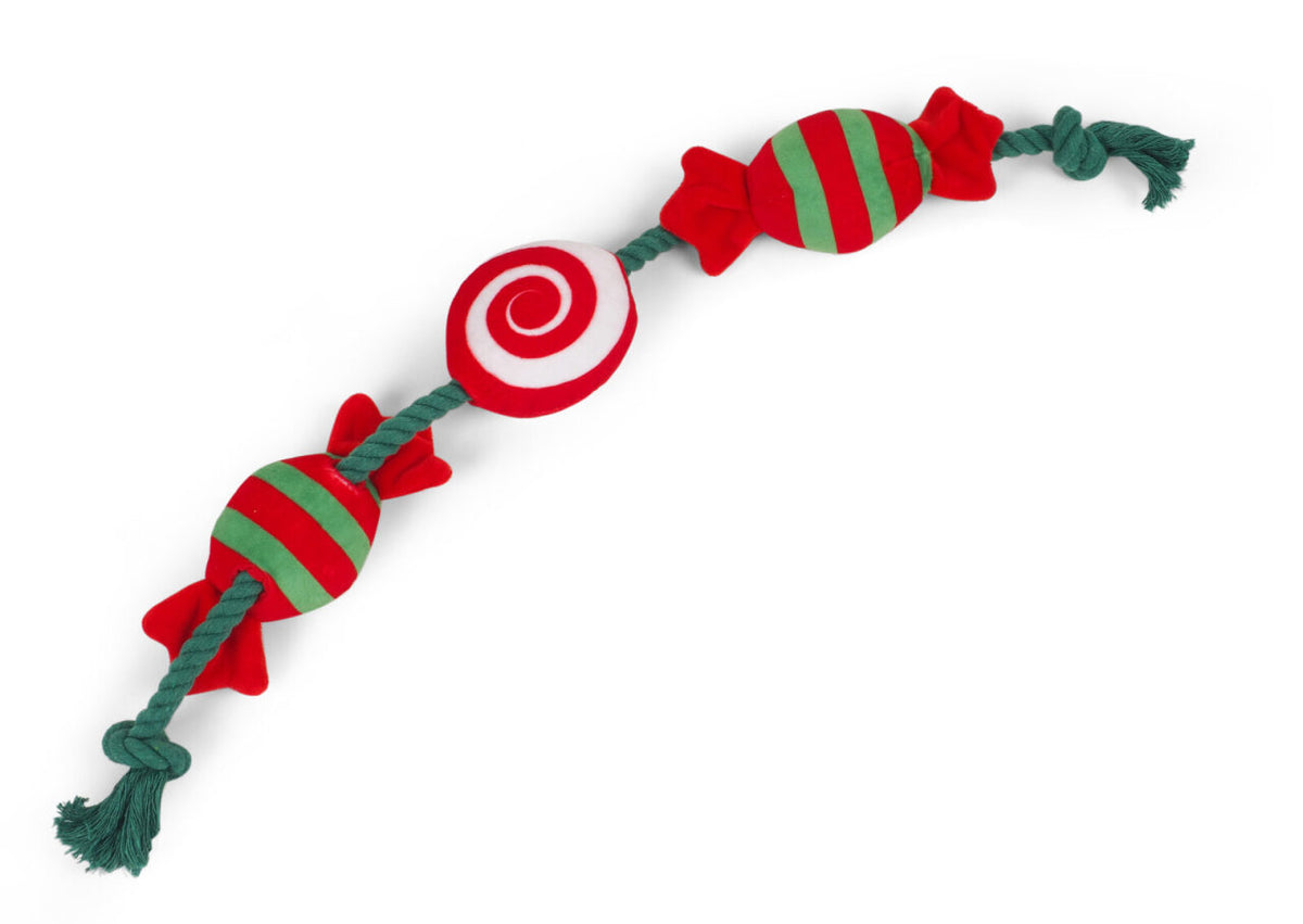 Zoon Xmas Tugga - Sweets Dog Toy