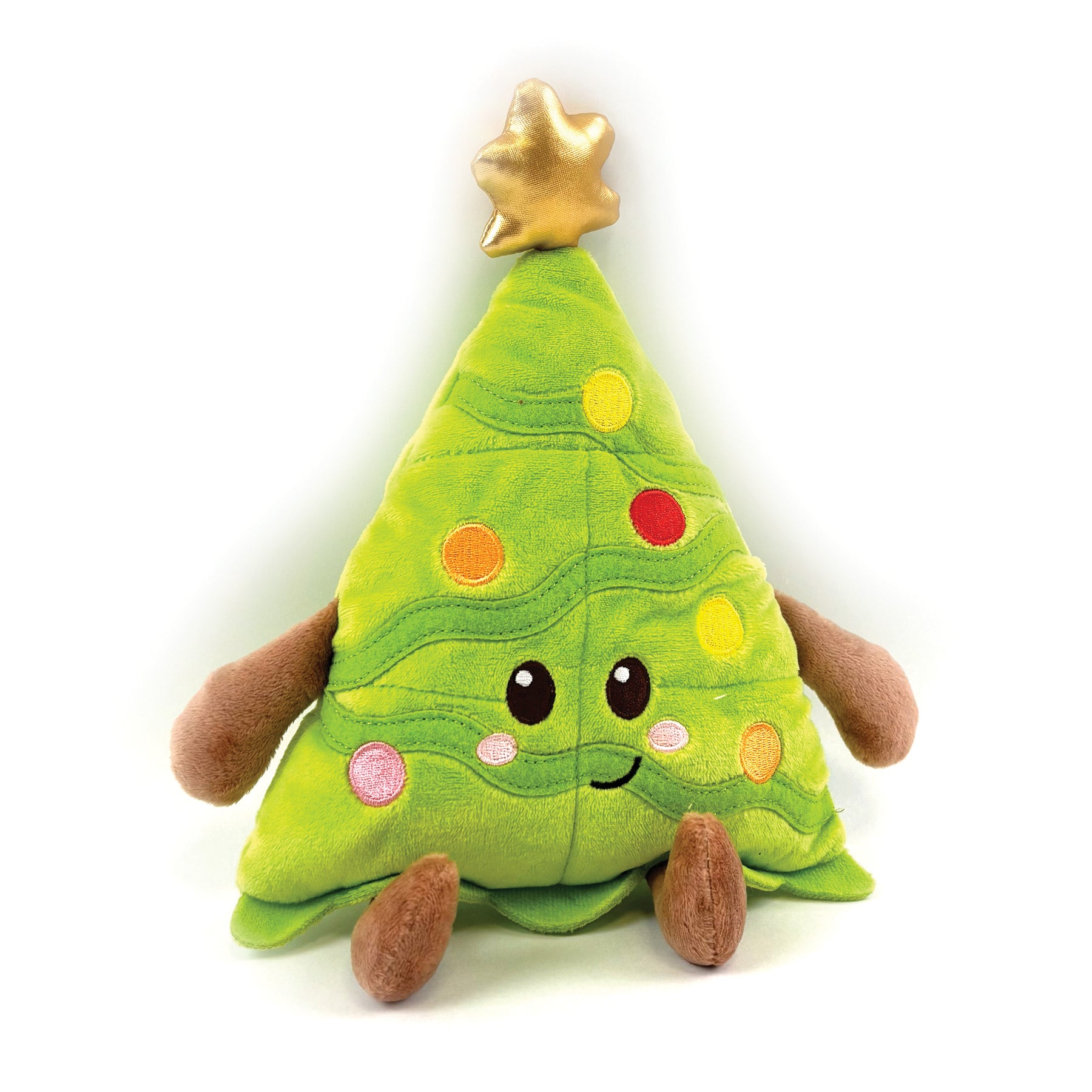 Happy Pet Cooper Christmas Tree Multi Squeaker