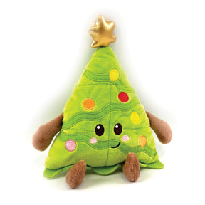 Happy Pet Cooper Christmas Tree Multi Squeaker