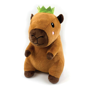 Happy Pet Corby Capybara Plush Dog Toy