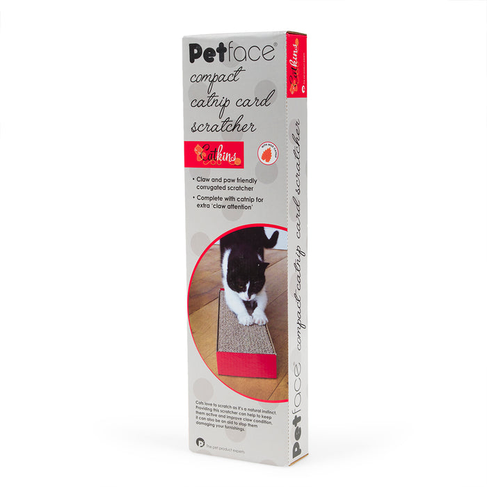Petface Compact Catnip Card Cat Scratcher