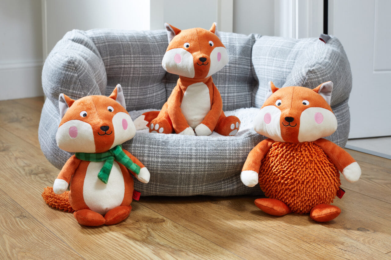 Zoon Foxy Play Pals Assorted Dog Toy
