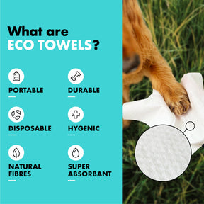 Battersea Mini Eco Dog Towels (10pk)
