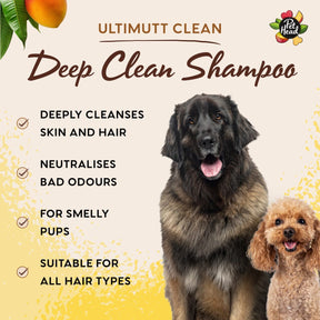 Pet Head Ultimutt Clean 3-in-1 Deep Clean Shampoo