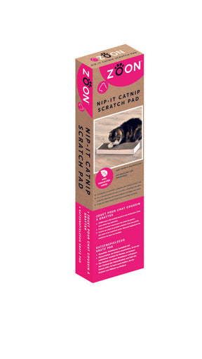 Zoon Nip-it Catnip Scratch Pad Cat Toy