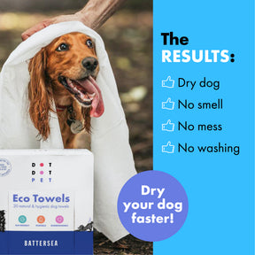 Battersea Mini Eco Dog Towels (10pk)