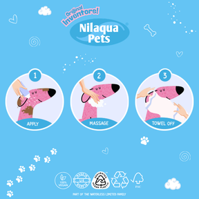 Nilaqua The Critters Towel Off Shampoo 240ml