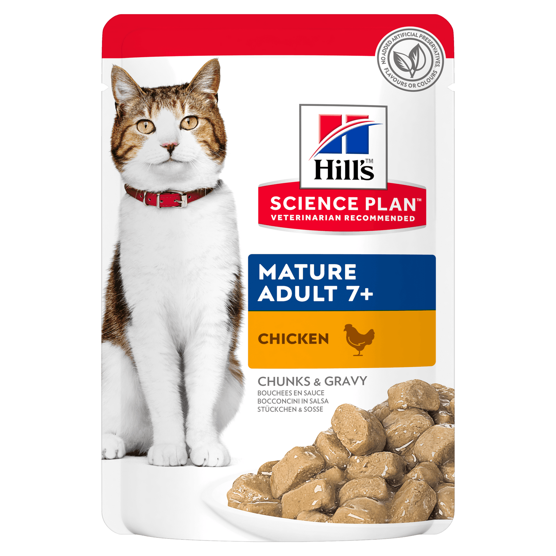 Hill's™ Science Plan Mature Adult Wet Cat Chicken Flavour 85g