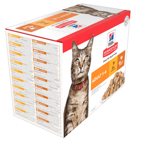 Hill's™ Science Plan Adult Wet Cat Multipack Chicken & Turkey